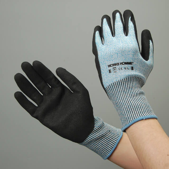 お気にいる】 シモン KG130 牛革 耐熱 災害活動 保護手袋 アラミド繊維手袋