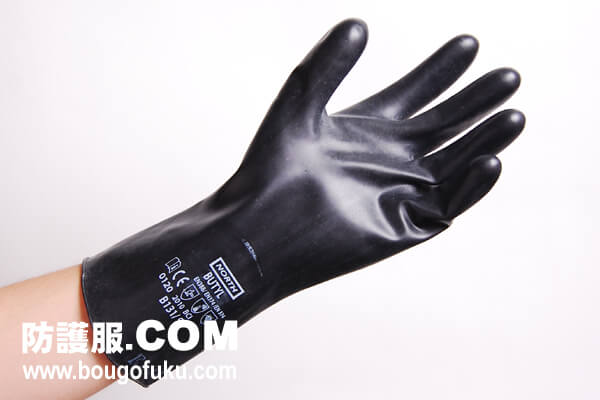 ブチル化学用手袋ご注文のページ □防護服．ＣＯＭ